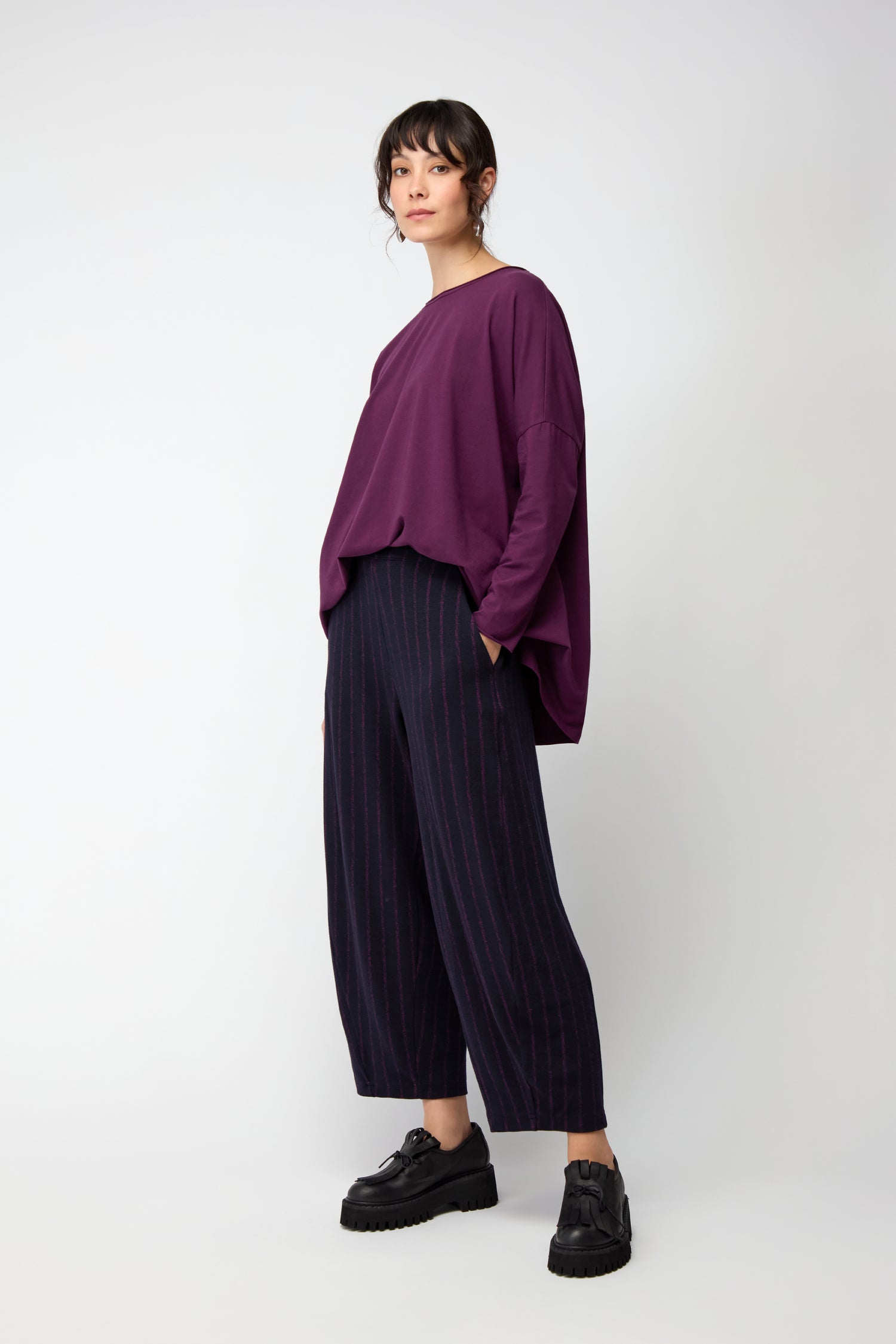 Graphic Stripe Bubble Trousers