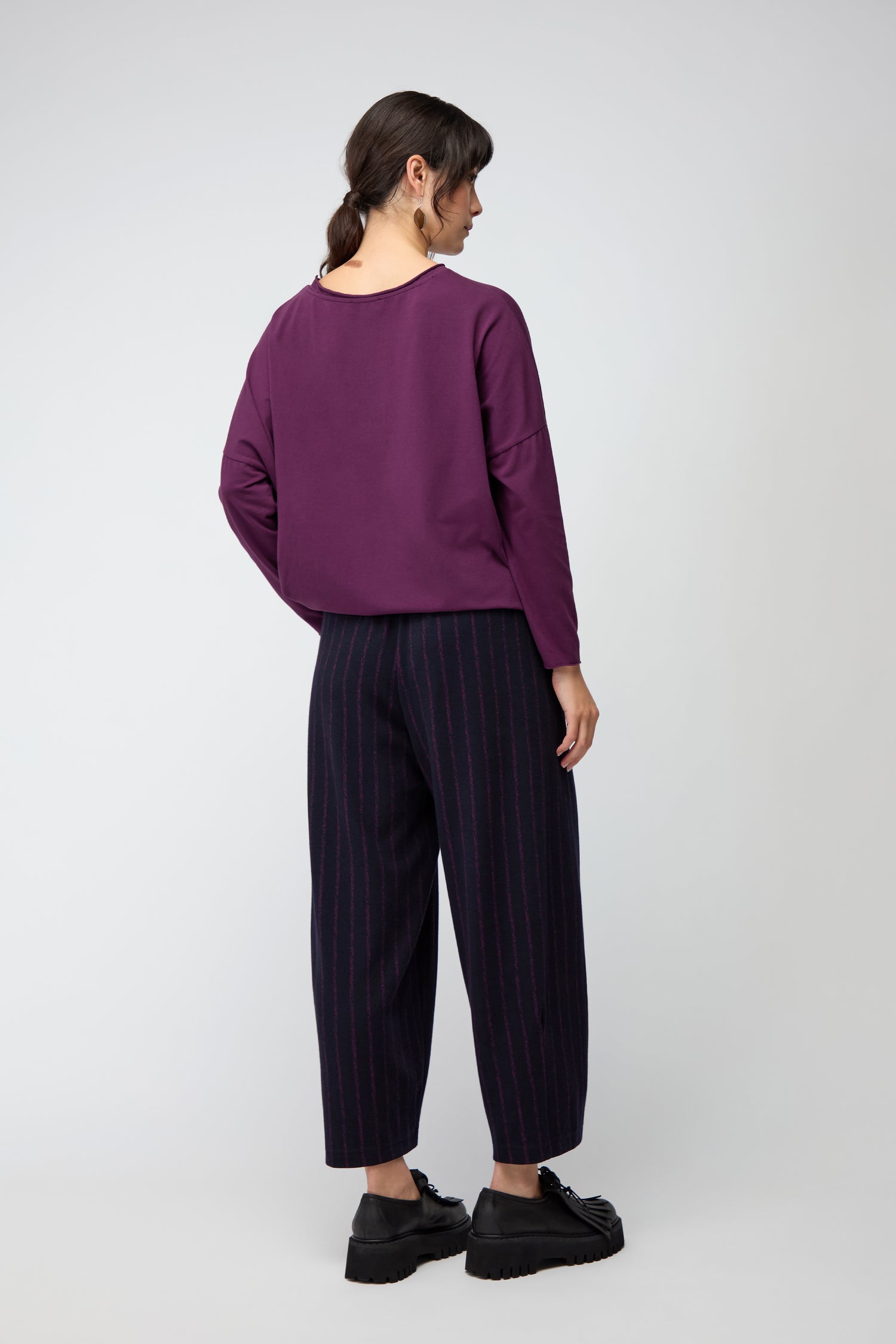 Graphic Stripe Bubble Trousers