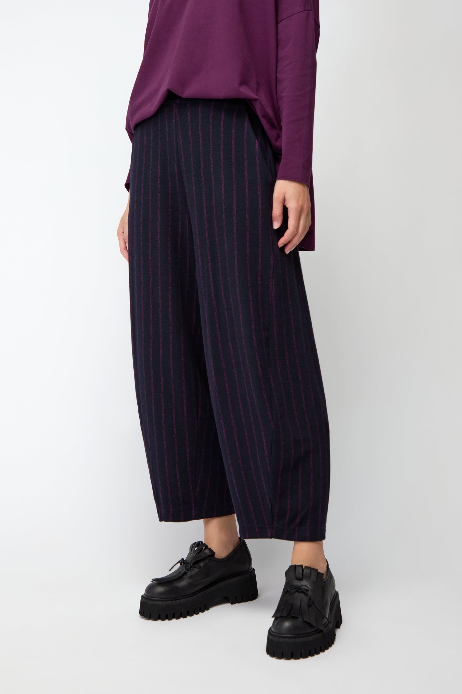 Graphic Stripe Bubble Trousers