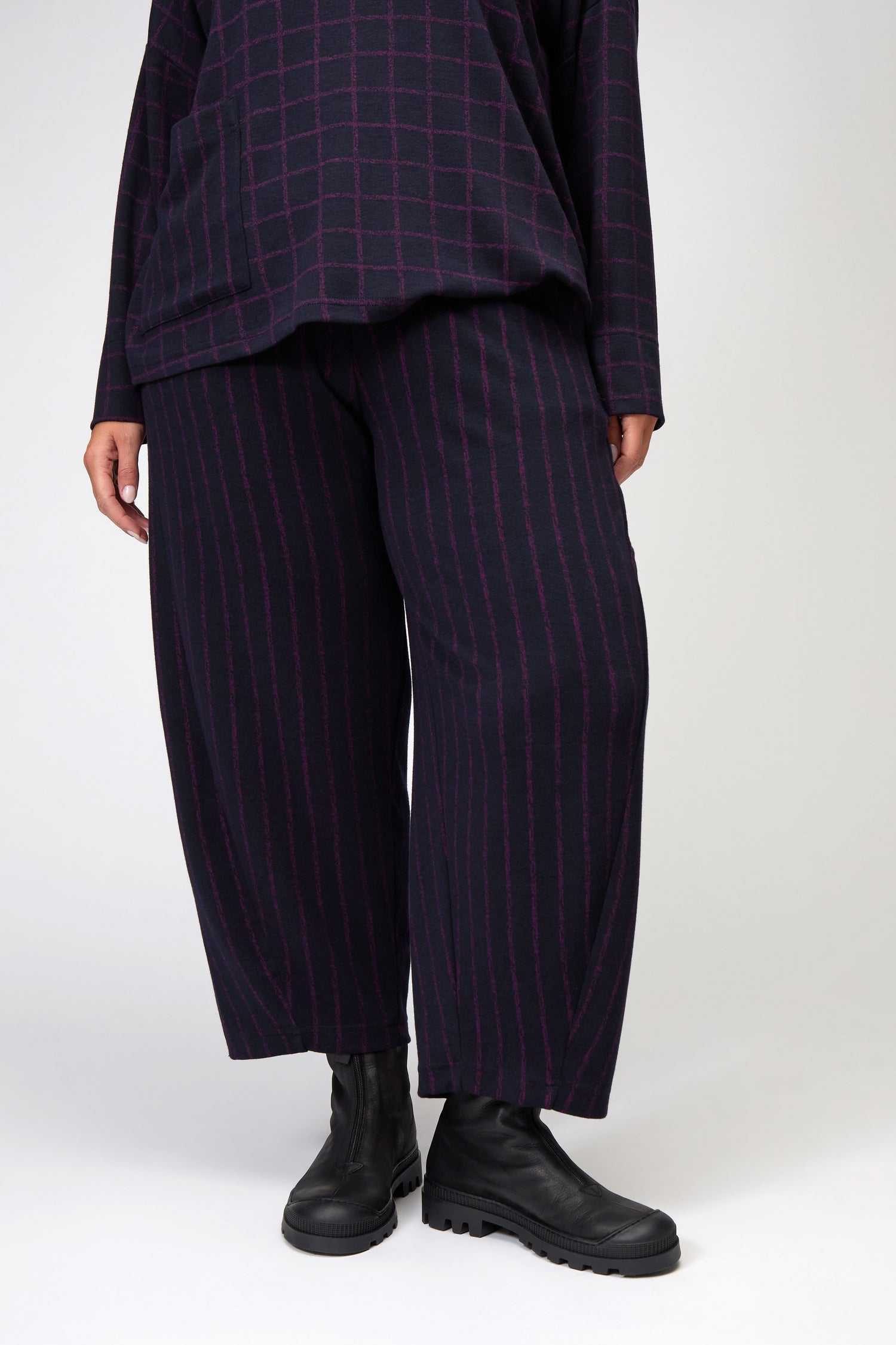Graphic Stripe Bubble Trousers