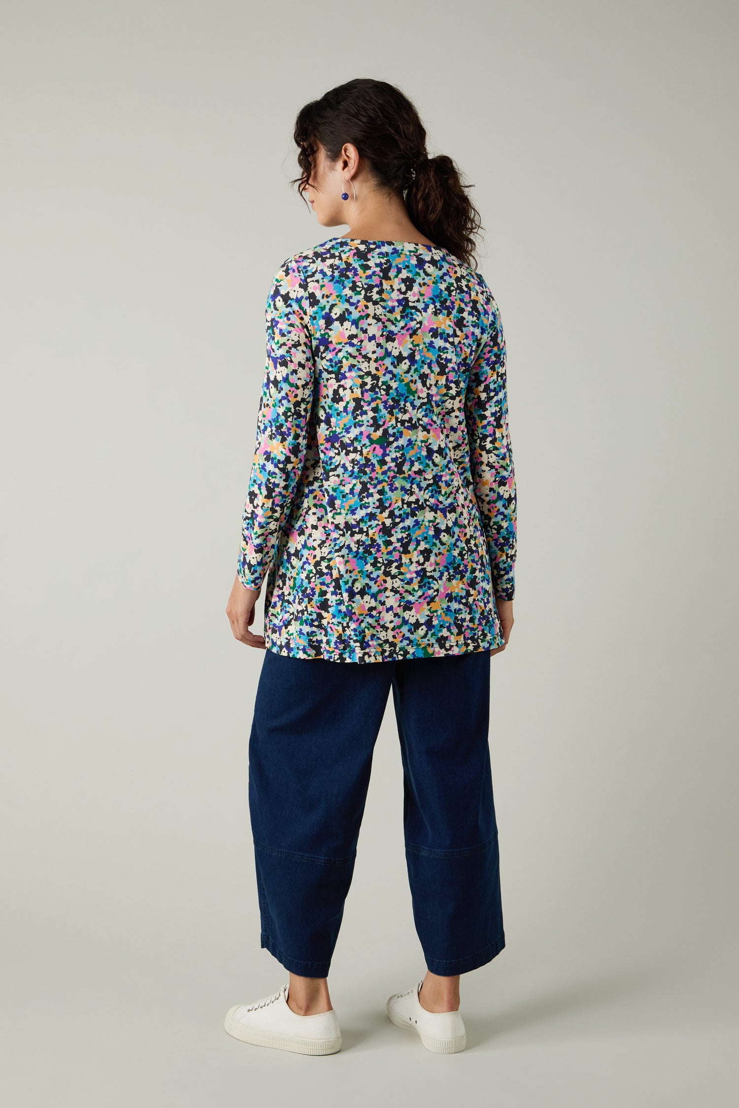 Colourful Confetti Jersey Top