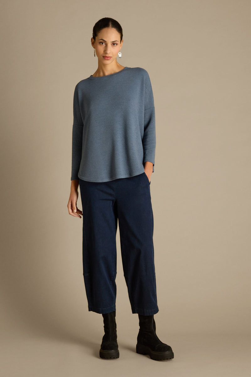 MELT THE LADY basic jersey tops bk×gry Performance Jersey Top – Mazinyi