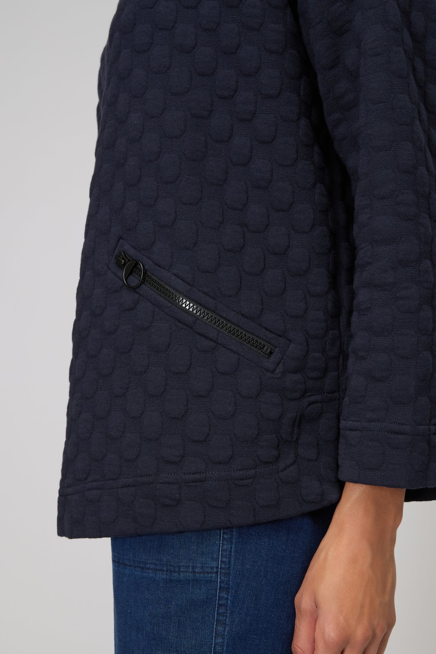 Bubble Textured Jersey Top