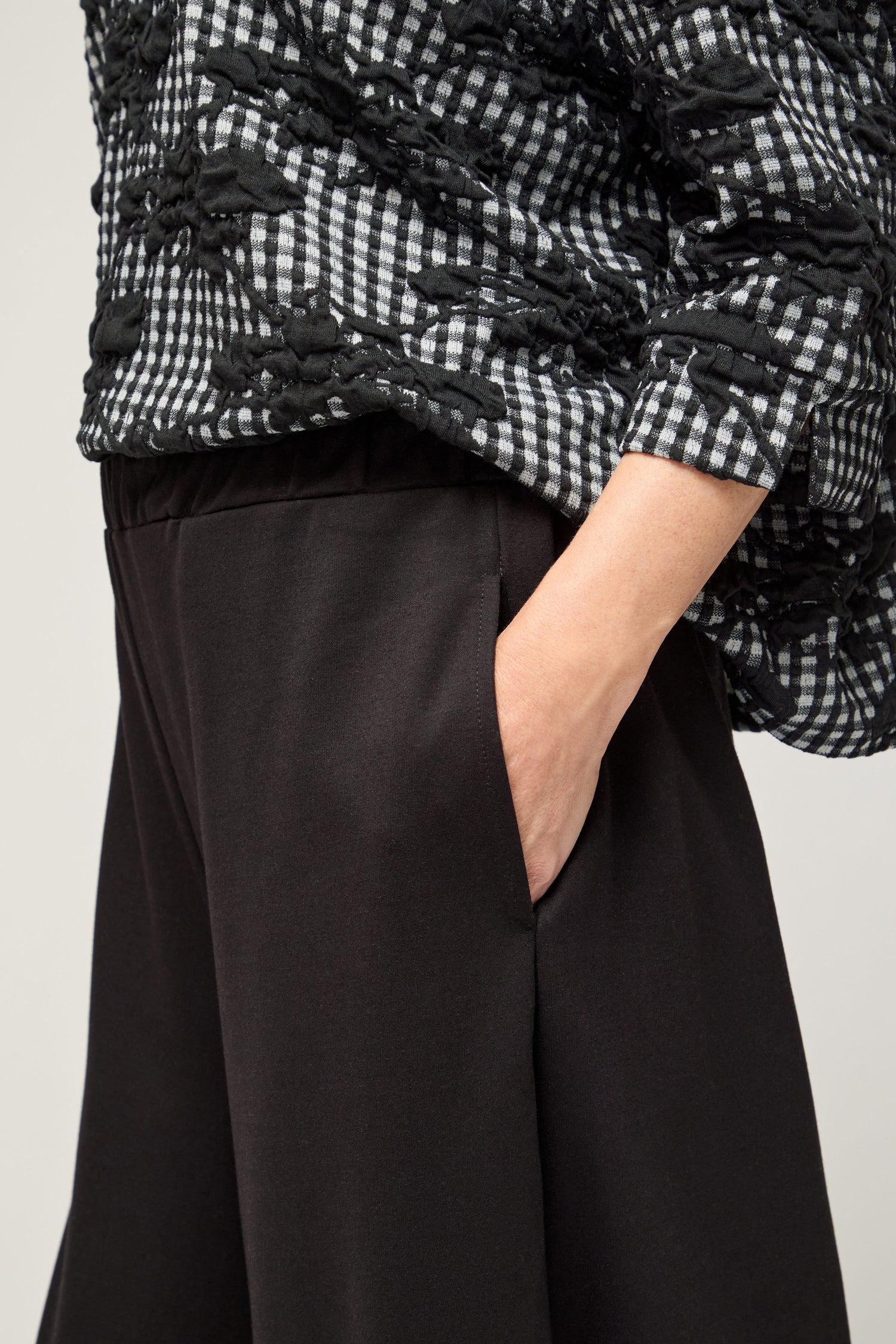 Cuff Hem Bubble Trousers
