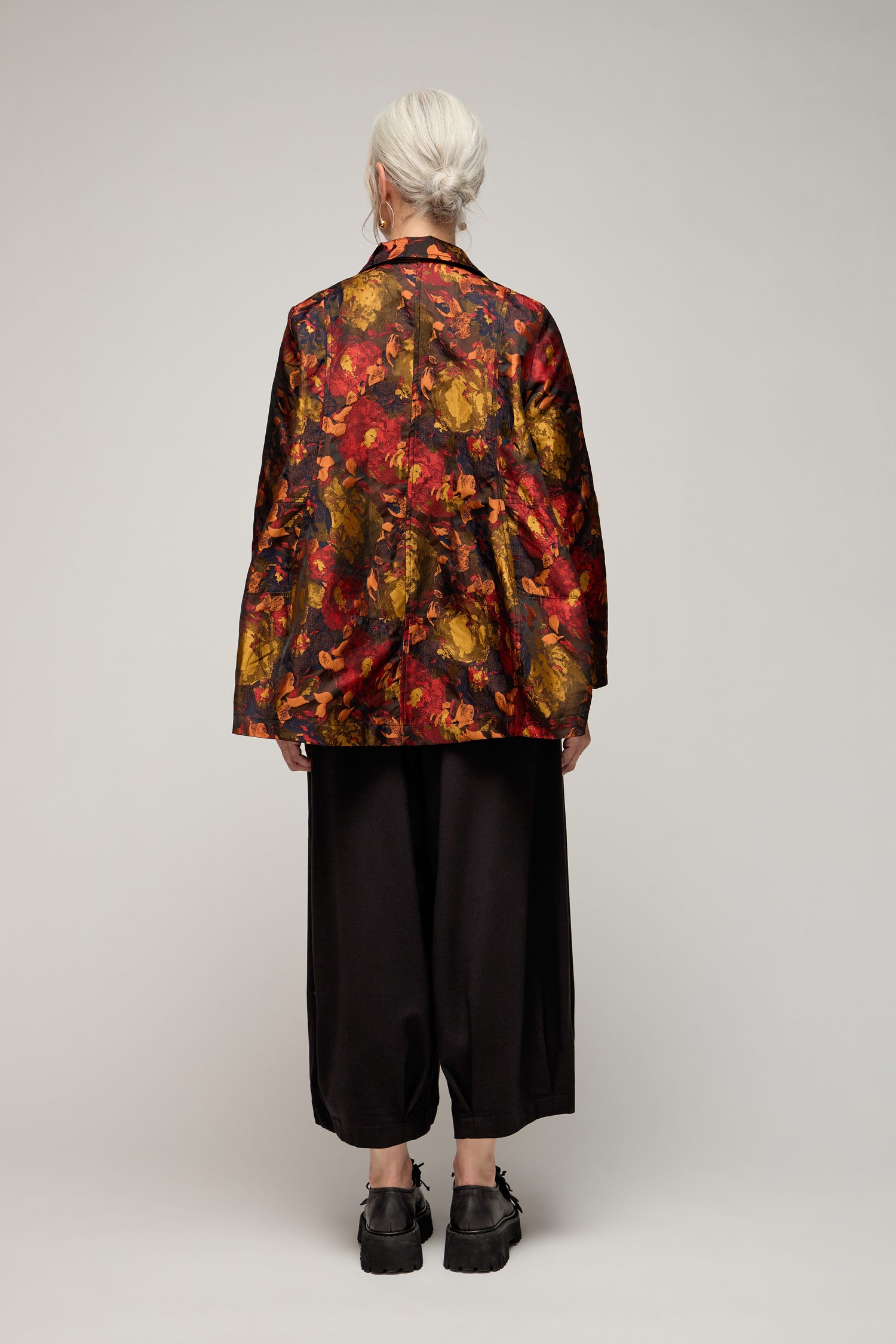Jacquard Floral Jacket