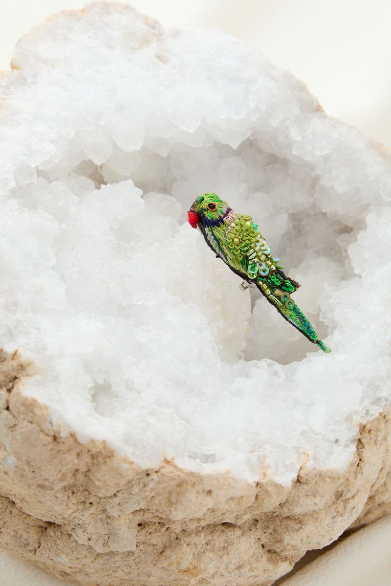 Franz Porcelain Parrot pendant online brooch