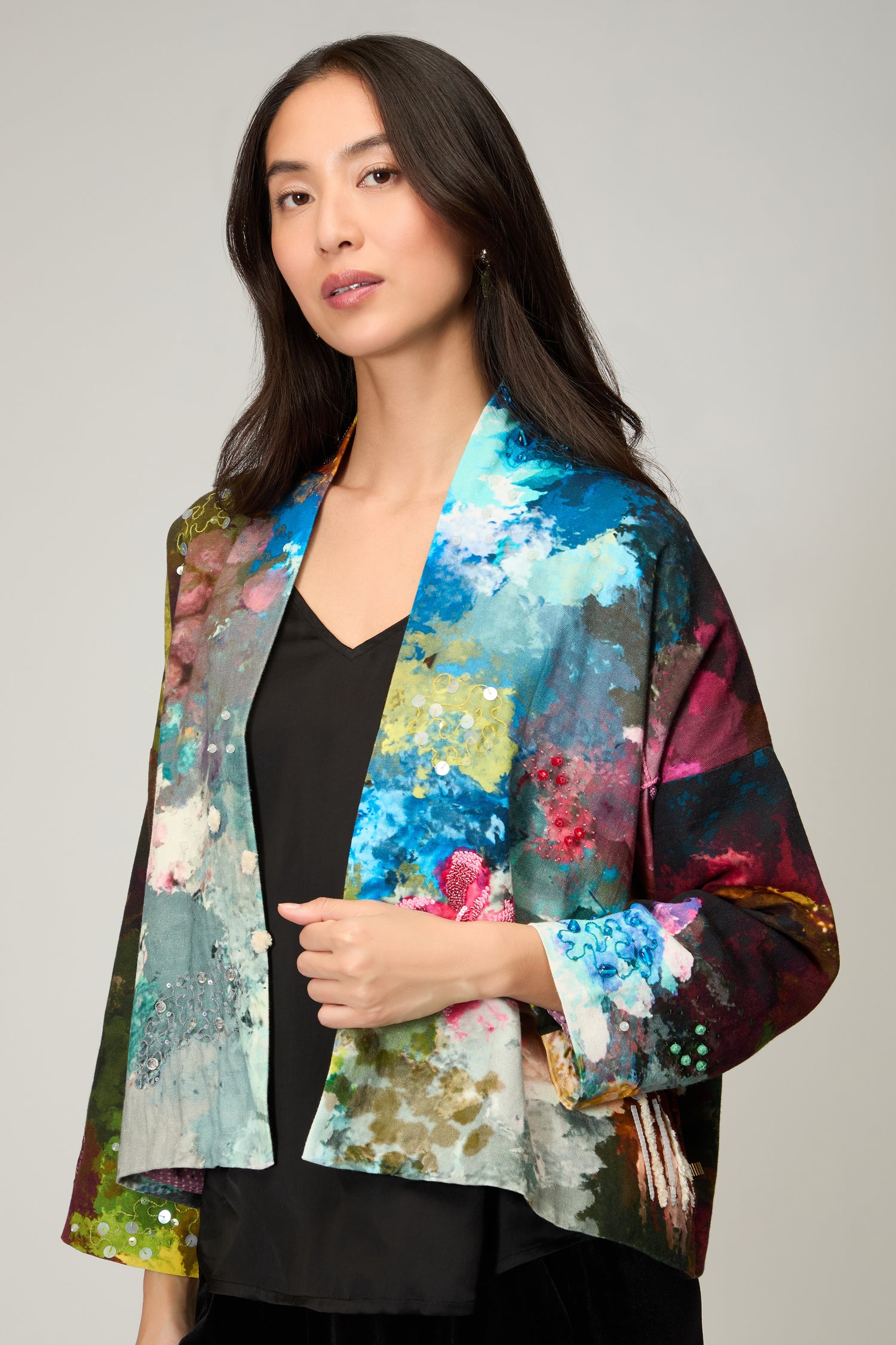 Beaded Embroidered Jacket