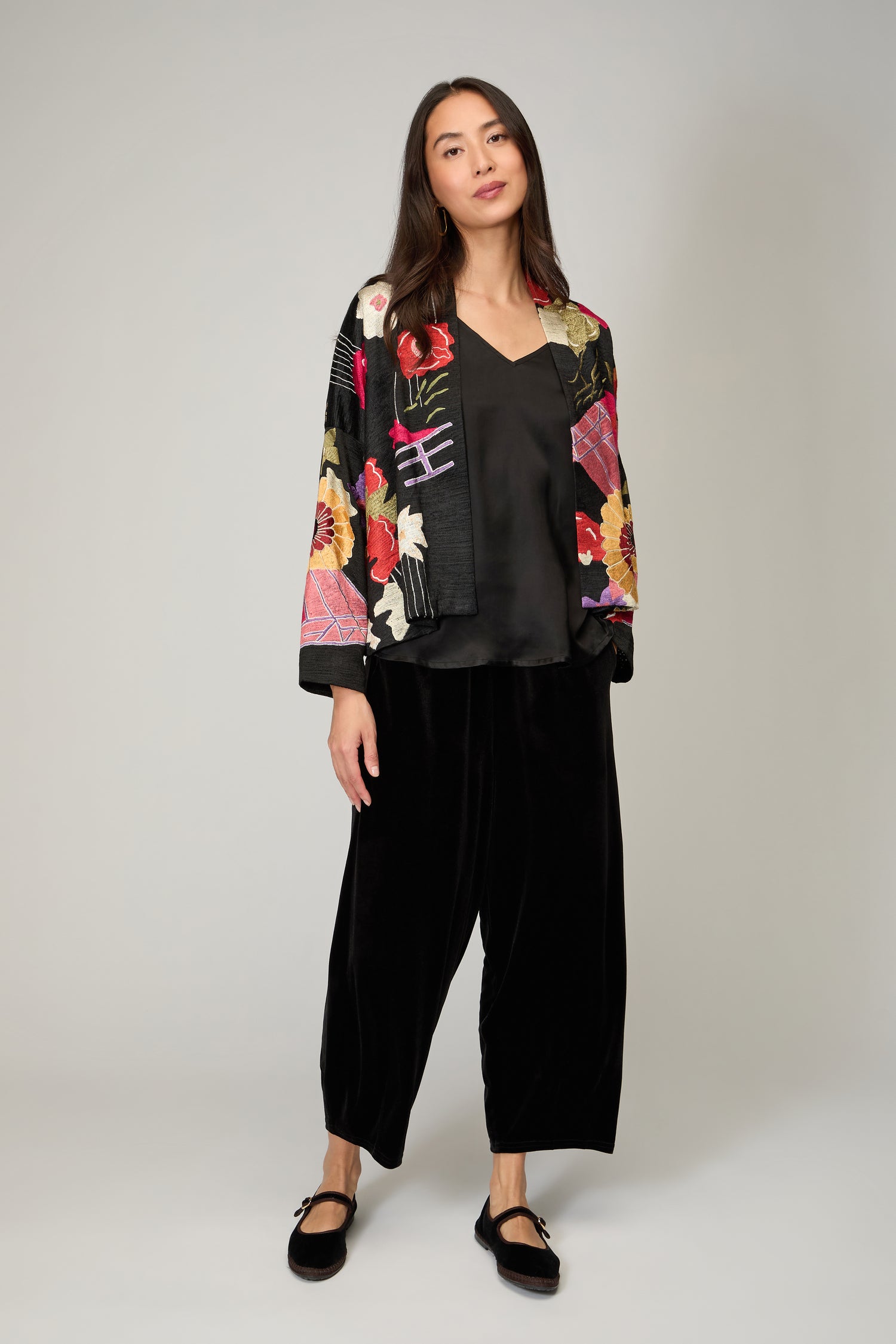 Silk Embroidered Jacket