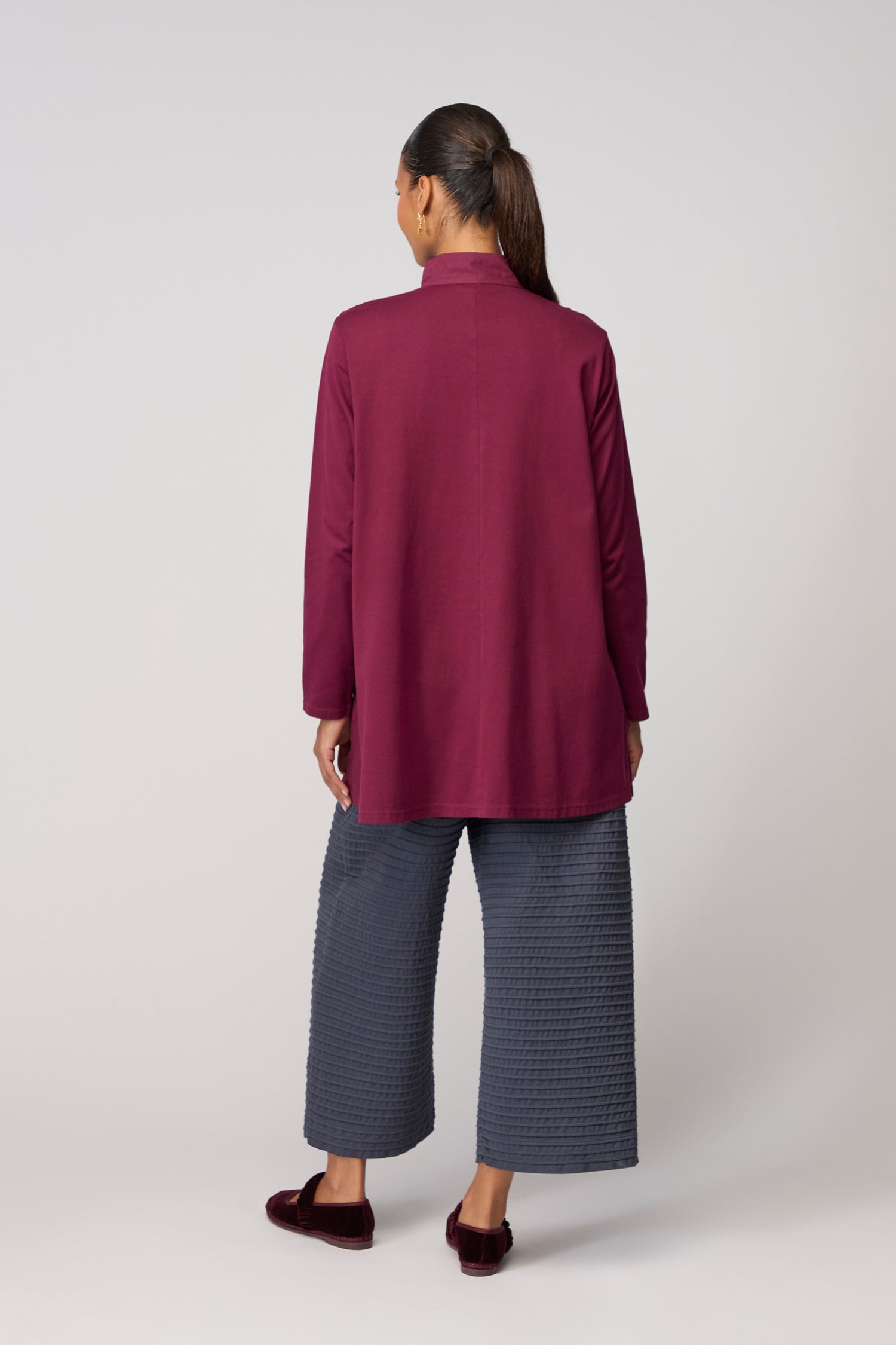 Cotton Jersey Overshirt