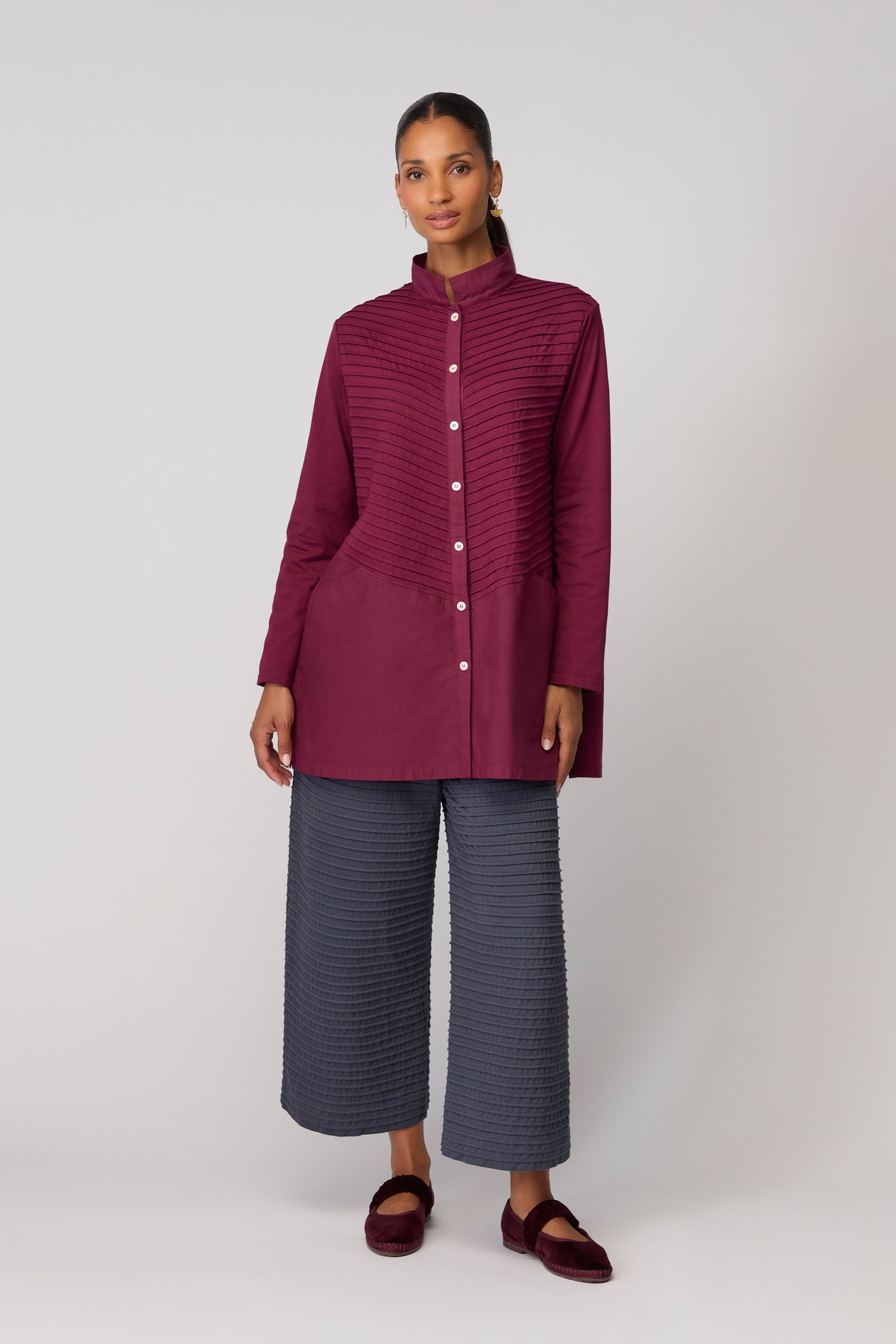 Cotton Jersey Overshirt