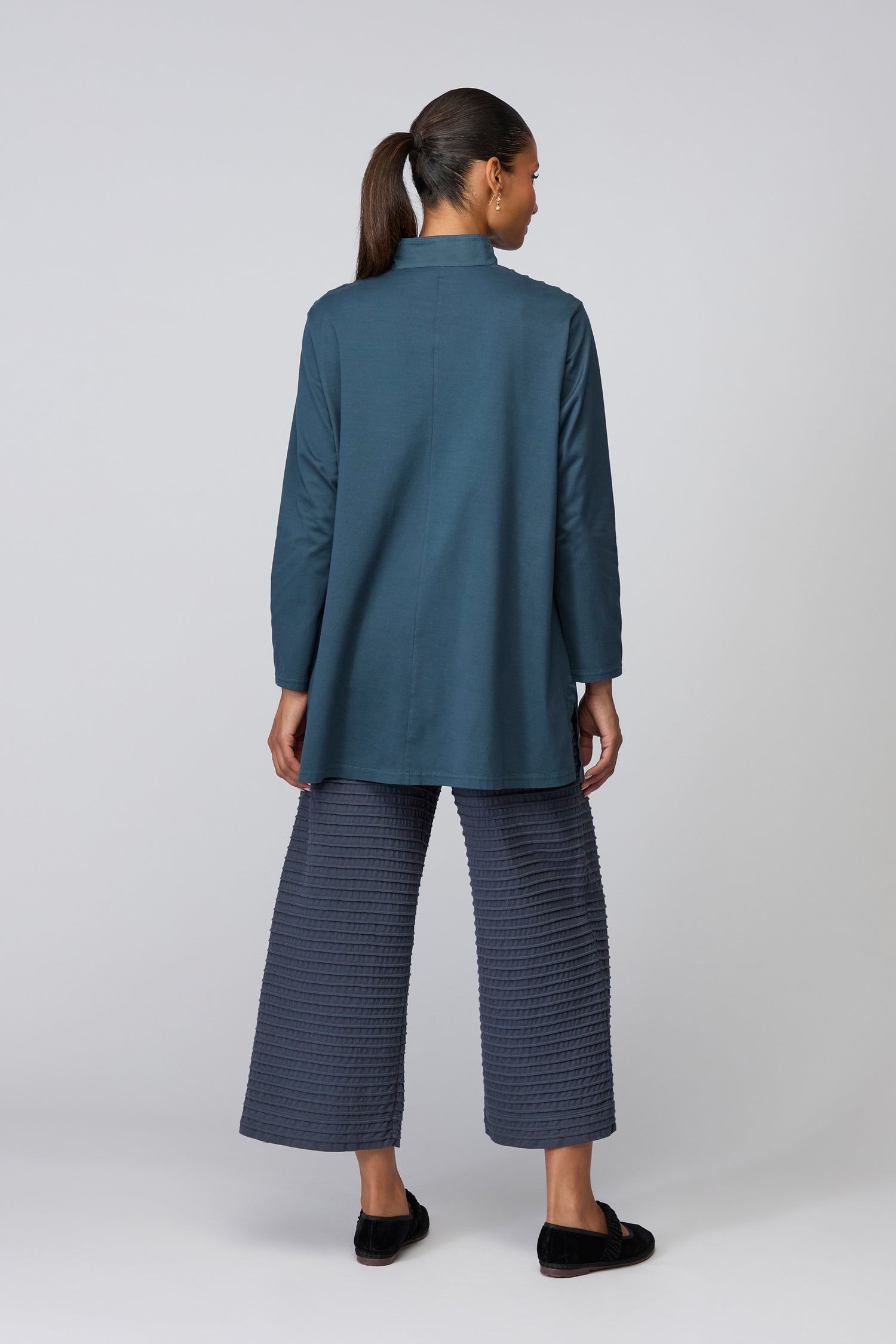 Cotton Jersey Overshirt