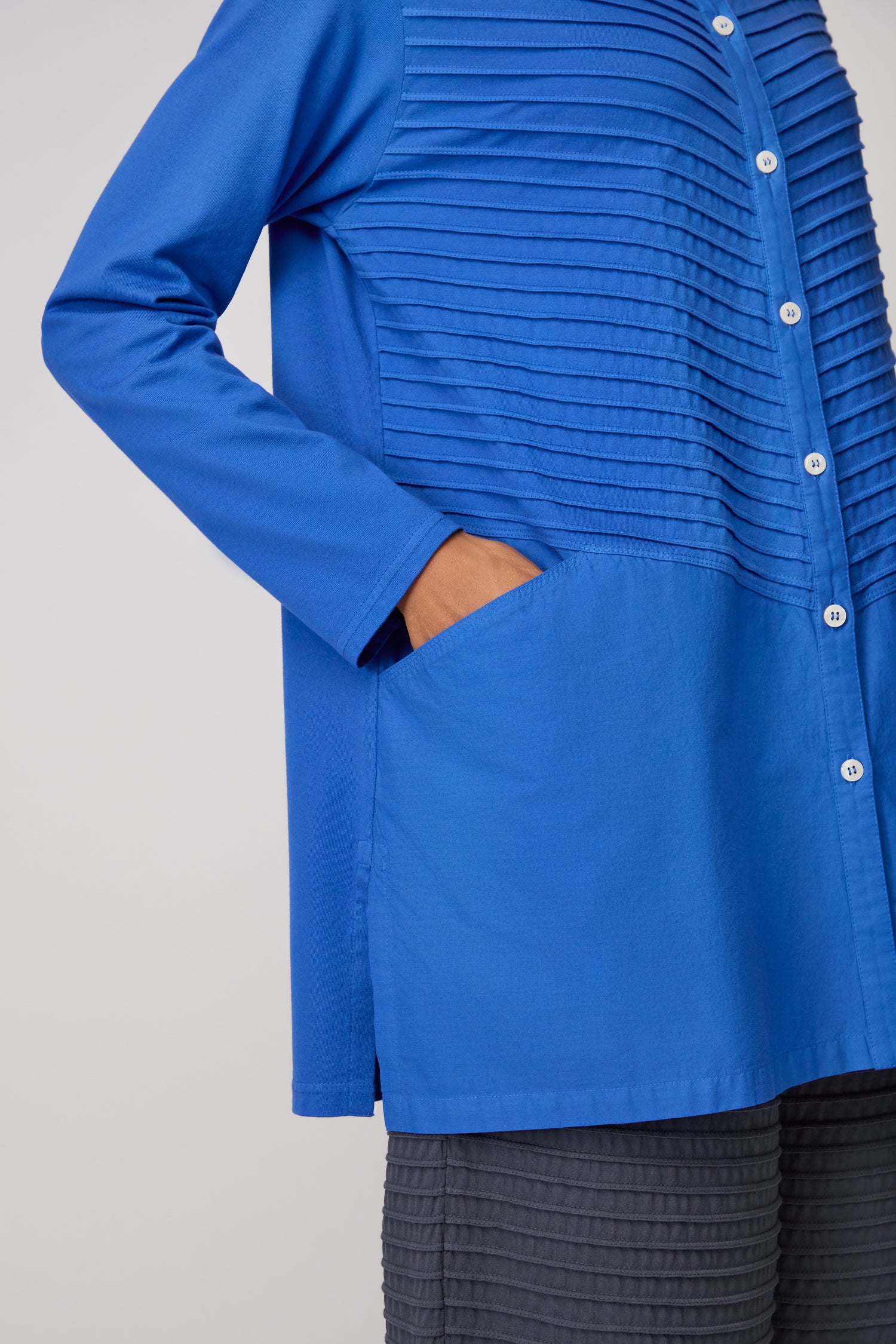 Cotton Jersey Overshirt