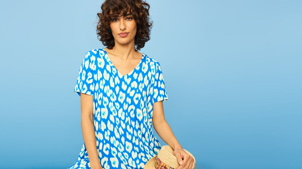sahara jersey dresses Zariyah Jersey Dress Ivory / S