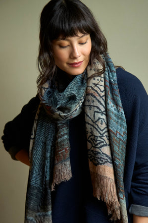 Sketch Mountain Wool Scarf