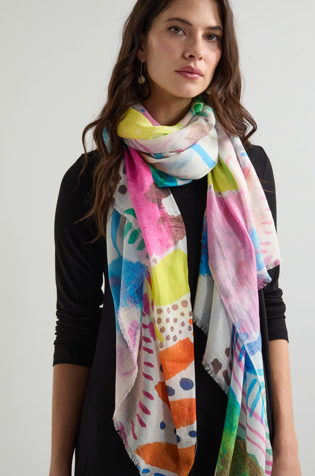 小物 22BXDT-AC01 WRAP / SCARF / COTTON 22AW 小物 22BXDT-AC01 WRAP / SCARF / COTTON 22AW Silkspun Wrap