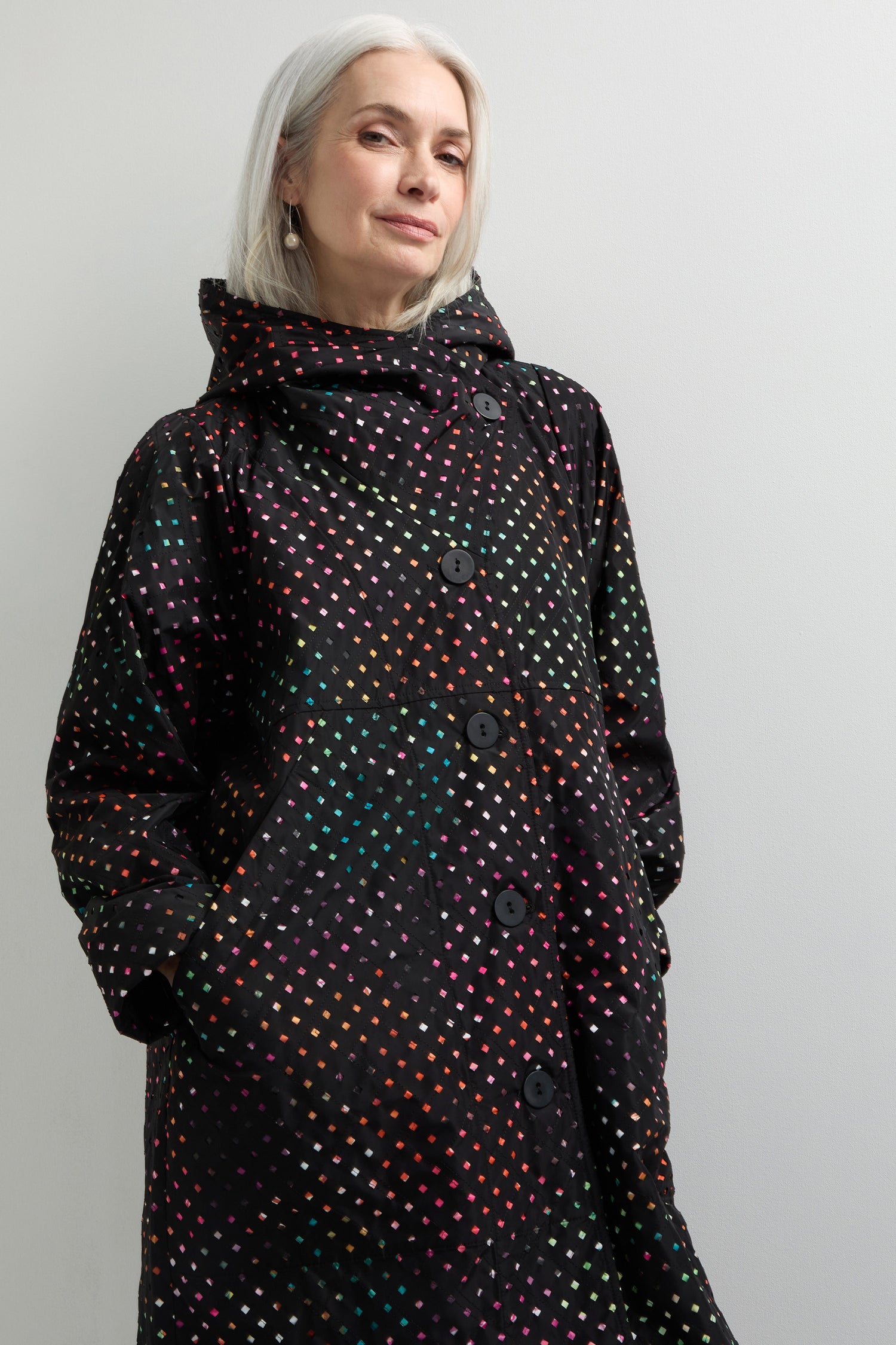 Multi Dot Coat