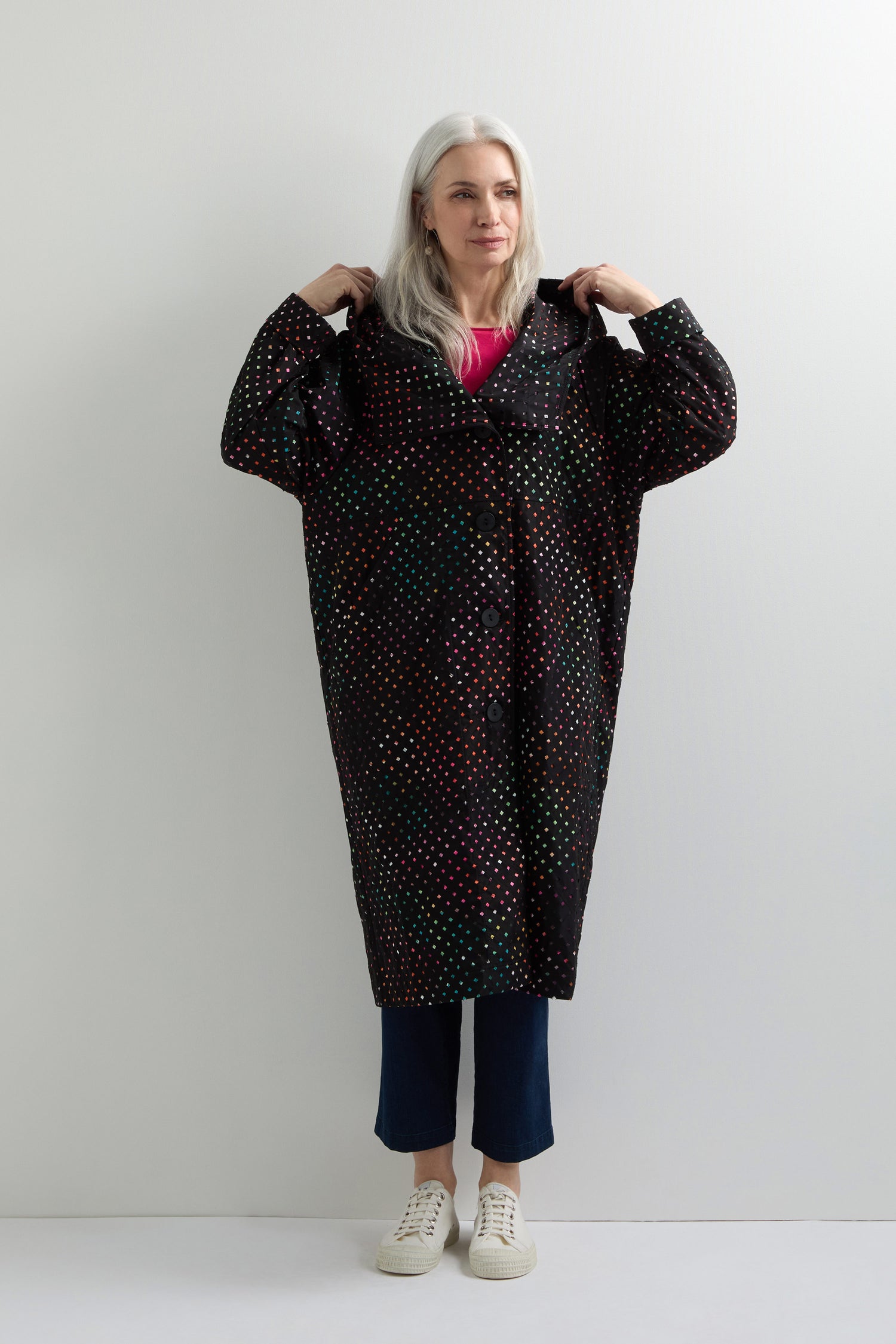 Multi Dot Coat