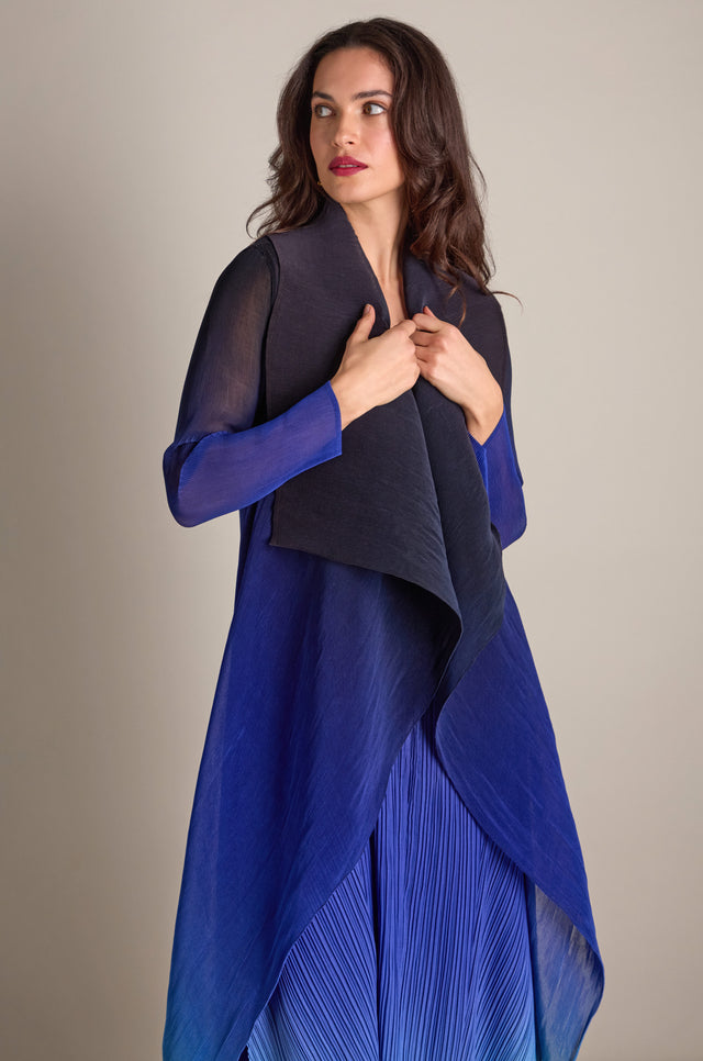 ジャケット・アウター sheller puff sleeve pleated jacket dress puff sleeve pleated jacket dress – shéller / シェリエ