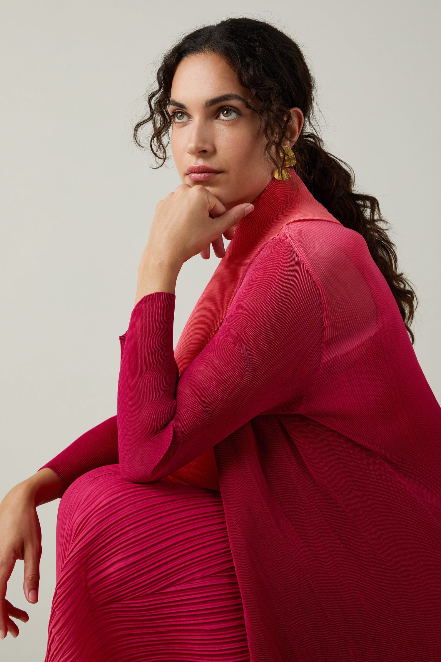 Pleated Jacket