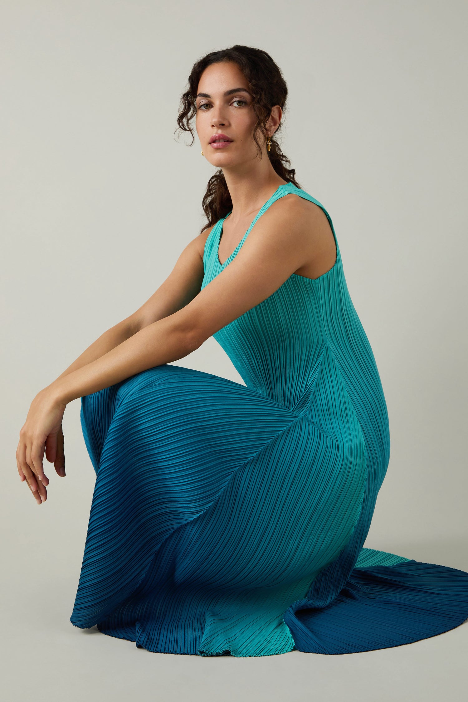 Pleated Dress