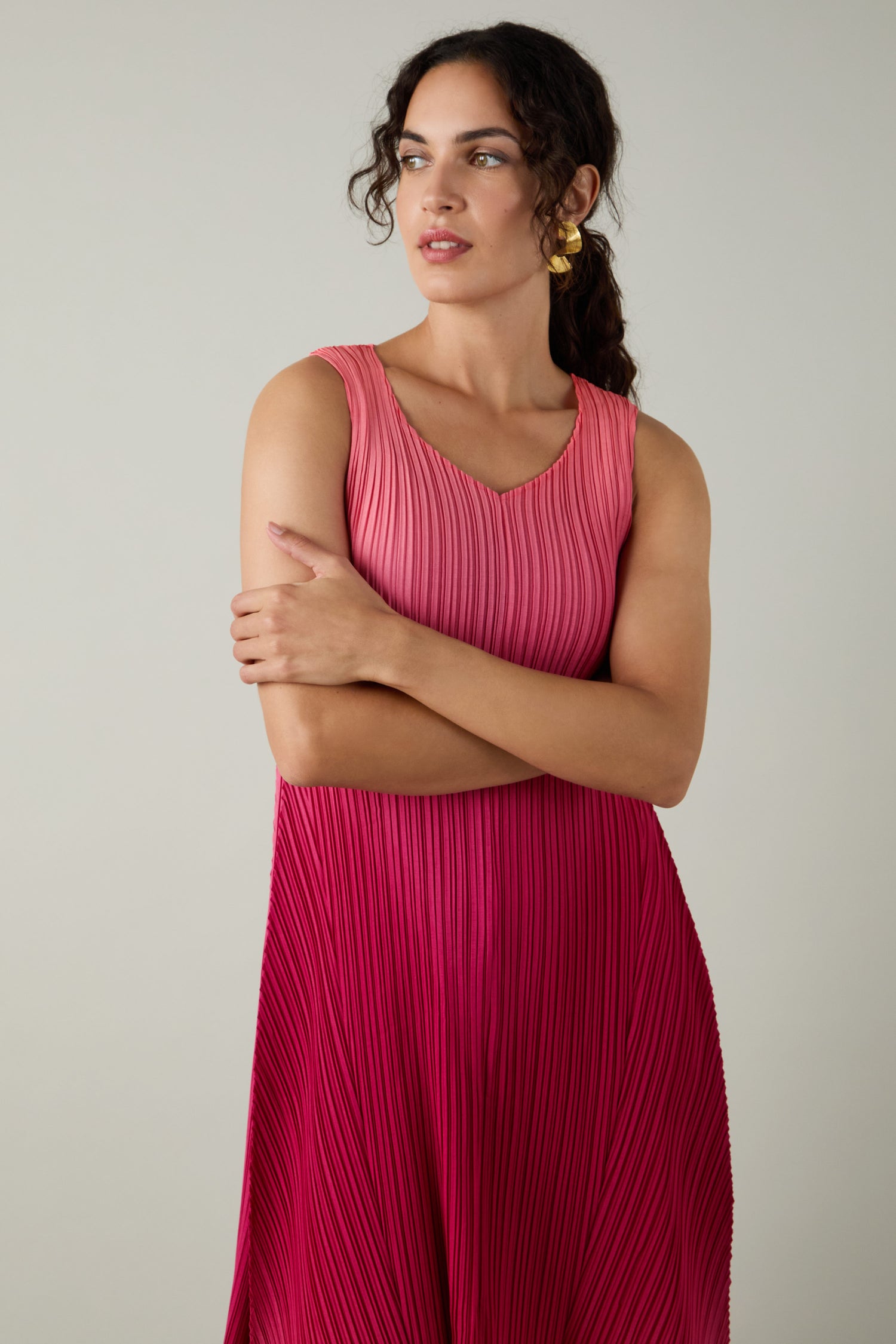 Pleated Dress