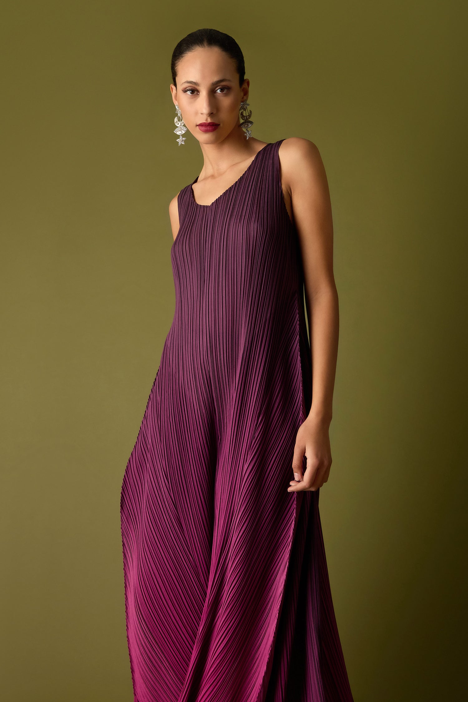 Pleated Dress