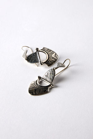 Engraved Tuareg Earrings
