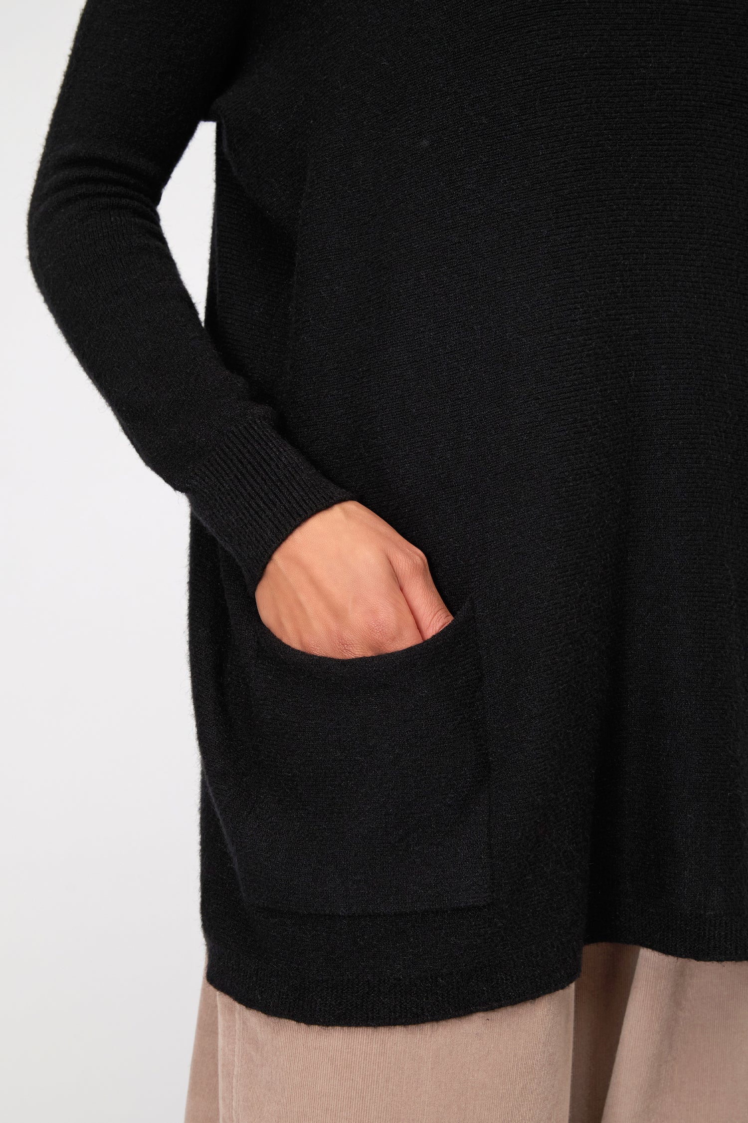 Two Pocket Oversize Knit