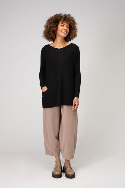 Two Pocket Oversize Knit