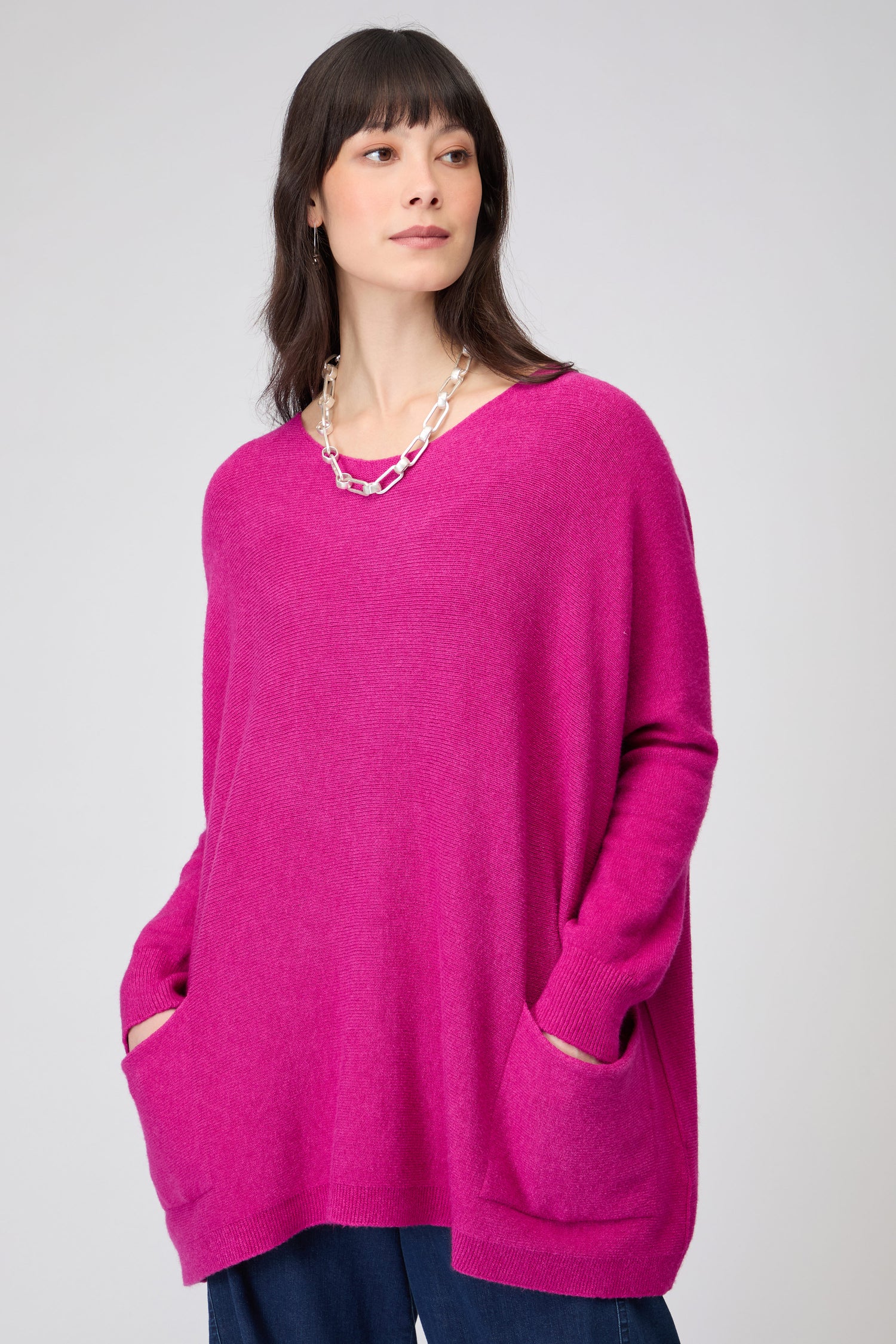 Two Pocket Oversize Knit