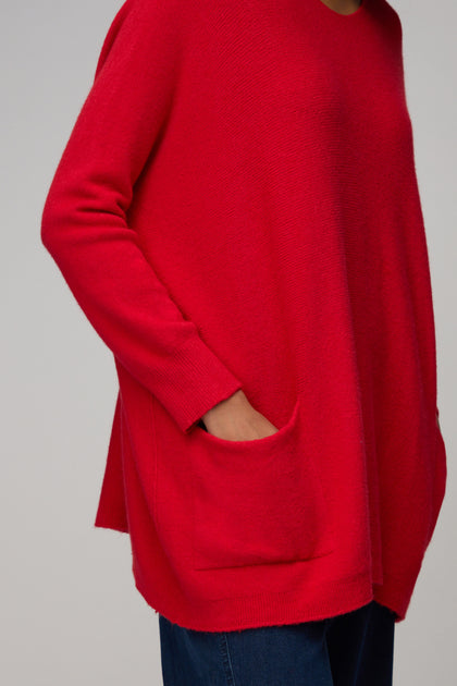 Two Pocket Oversize Knit
