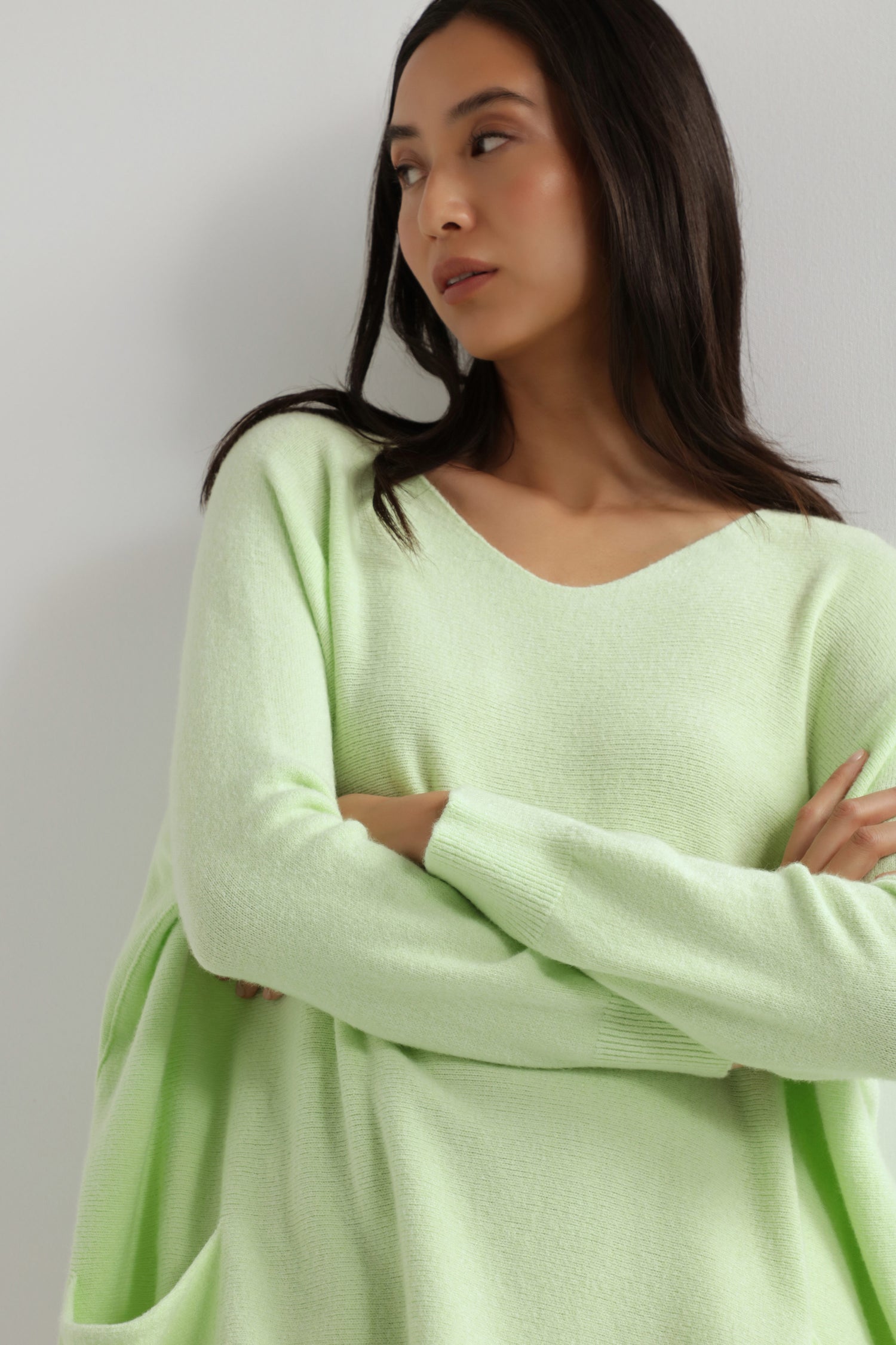 Two Pocket Oversize Knit