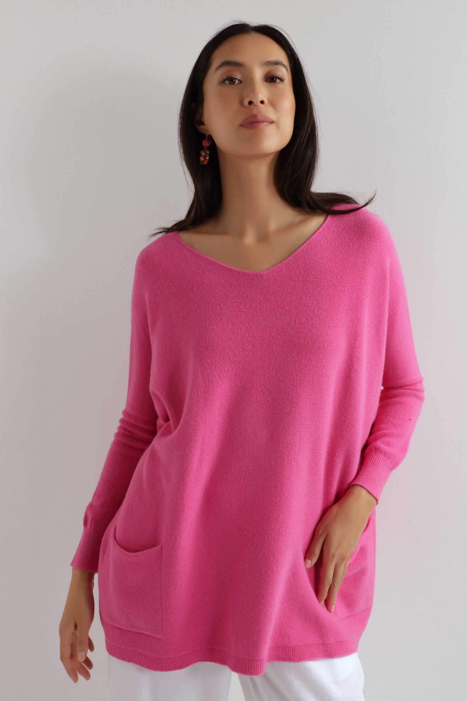 Two Pocket Oversize Knit