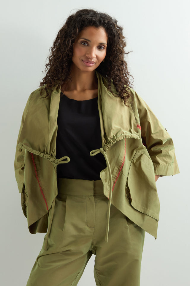 ENFÖLD KNIT×TAFFETA BLOUSON　38 20230131_KASSL_EDITIONS_FW23_B