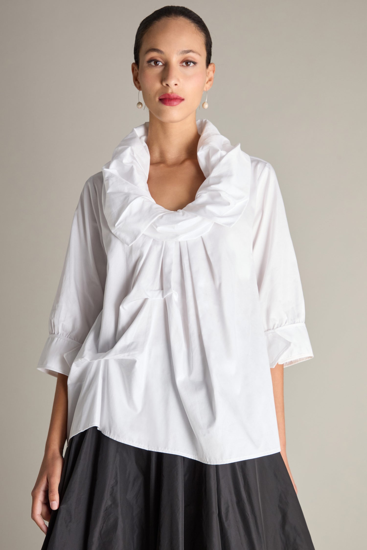 Frill Neck Easy Top