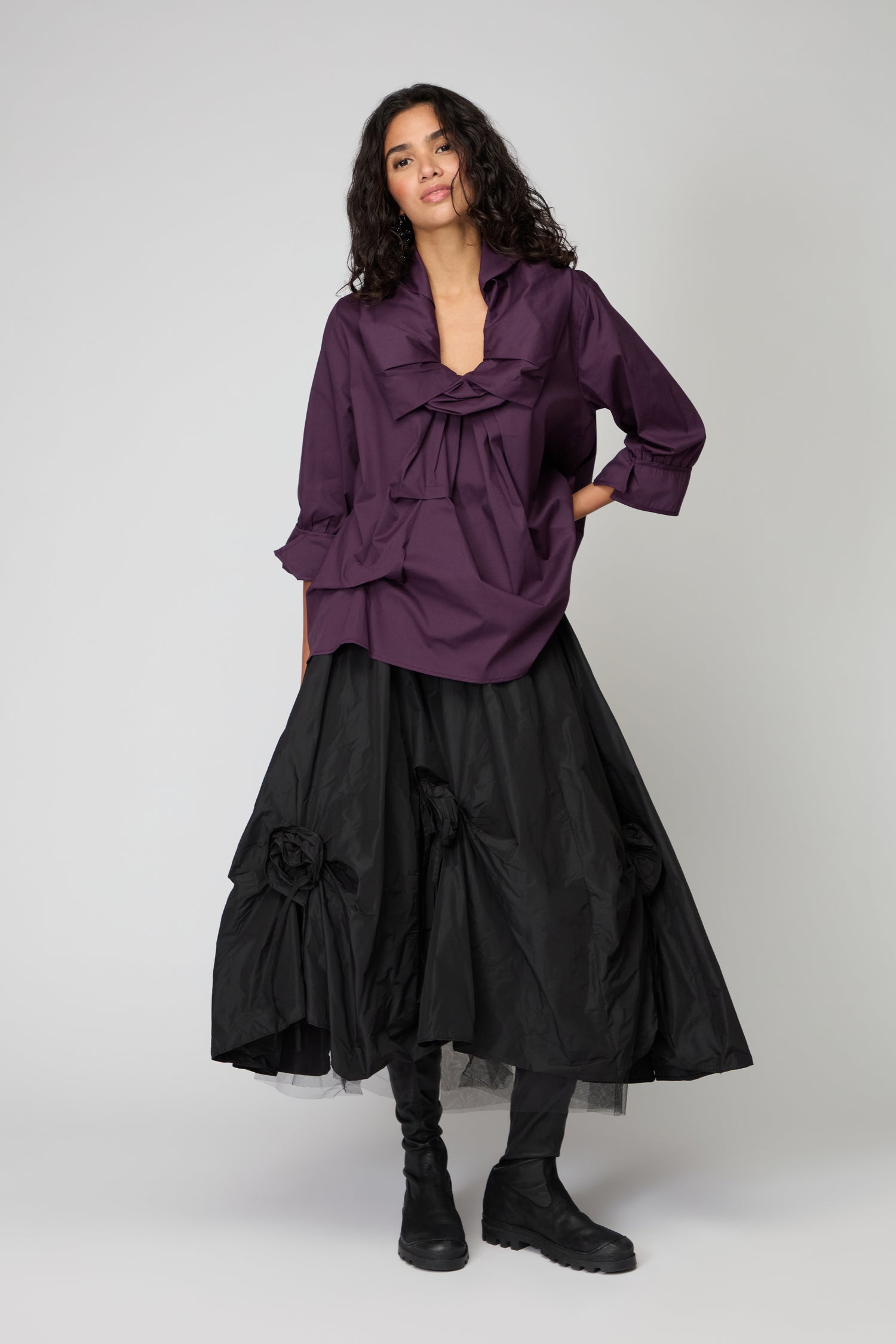 Frill Neck Easy Top