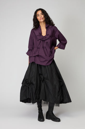Frill Neck Easy Top
