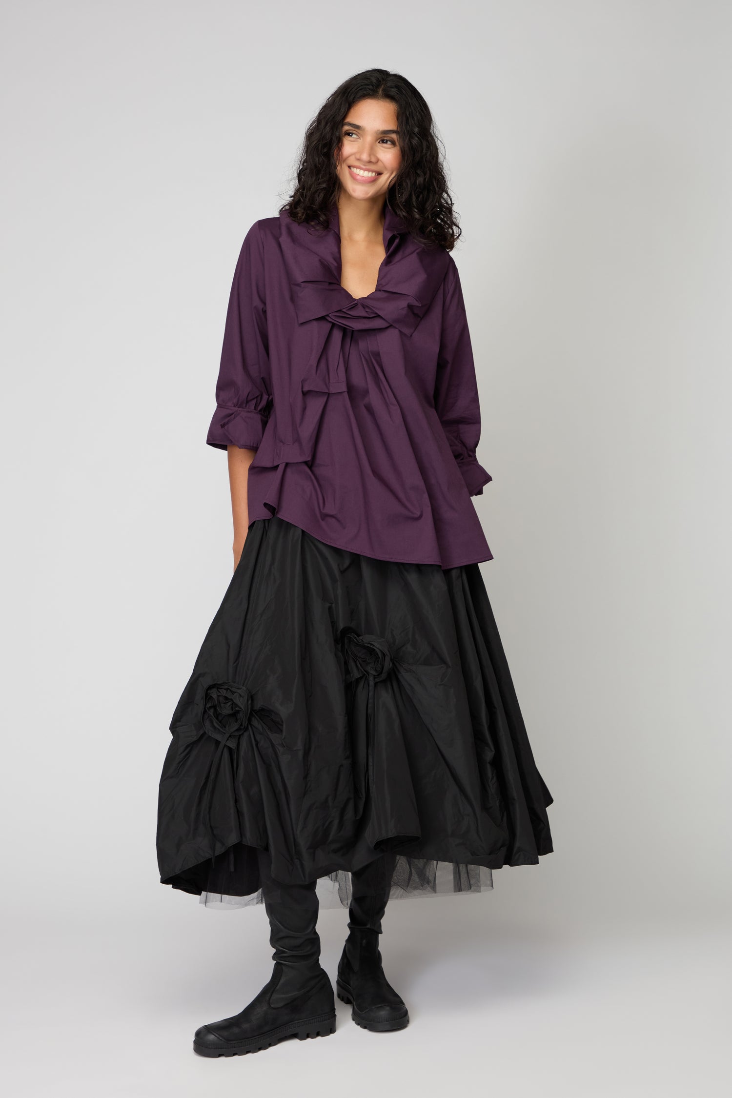Frill Neck Easy Top