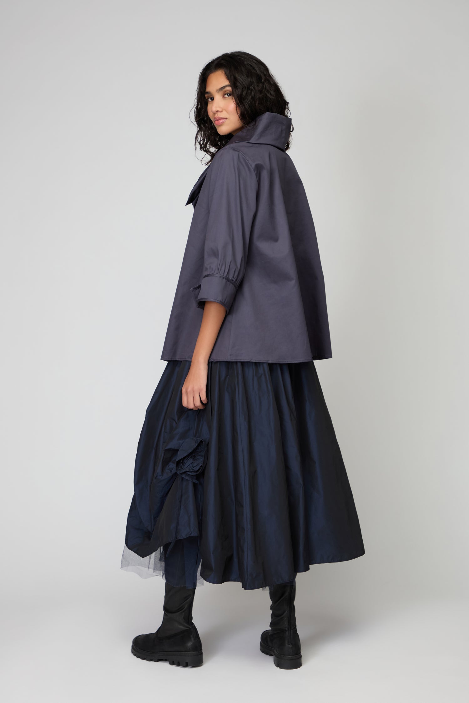 Frill Neck Easy Top