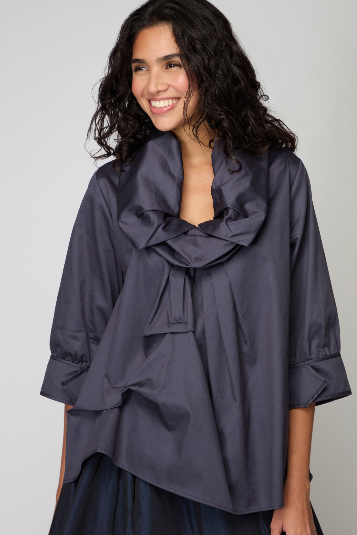 Frill Neck Easy Top