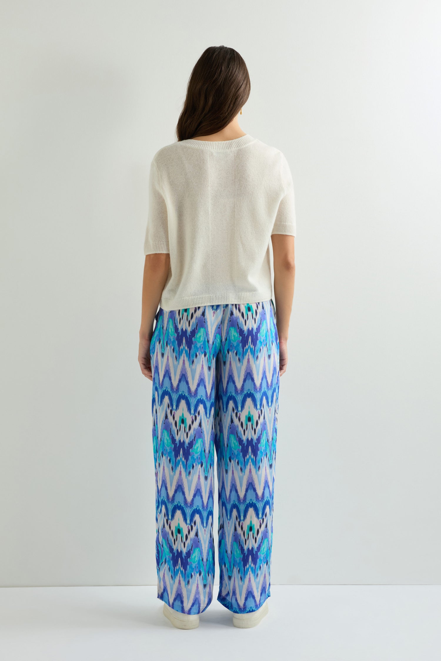 Short Sleeve Cashmere Cardi