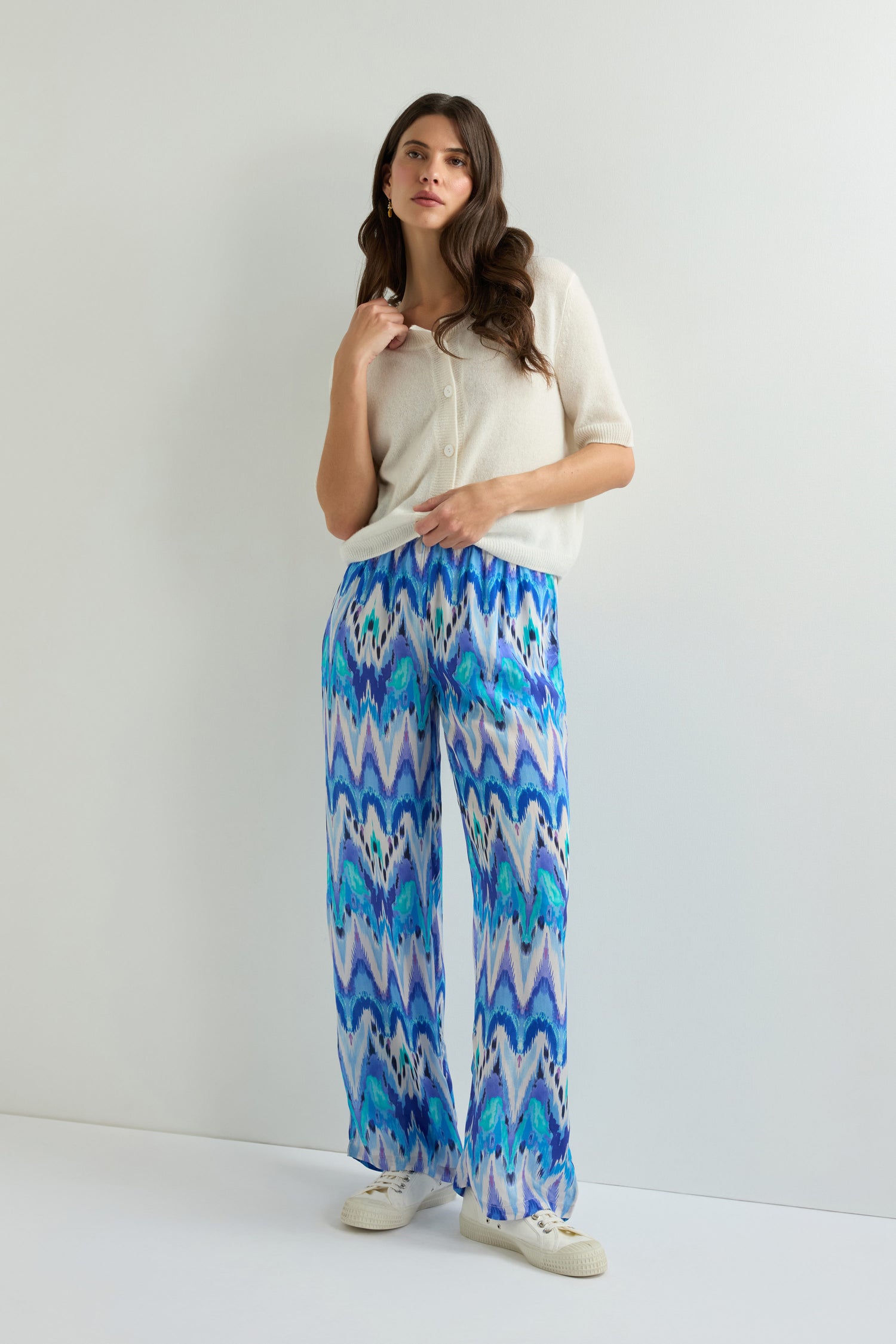 Short Sleeve Cashmere Cardi