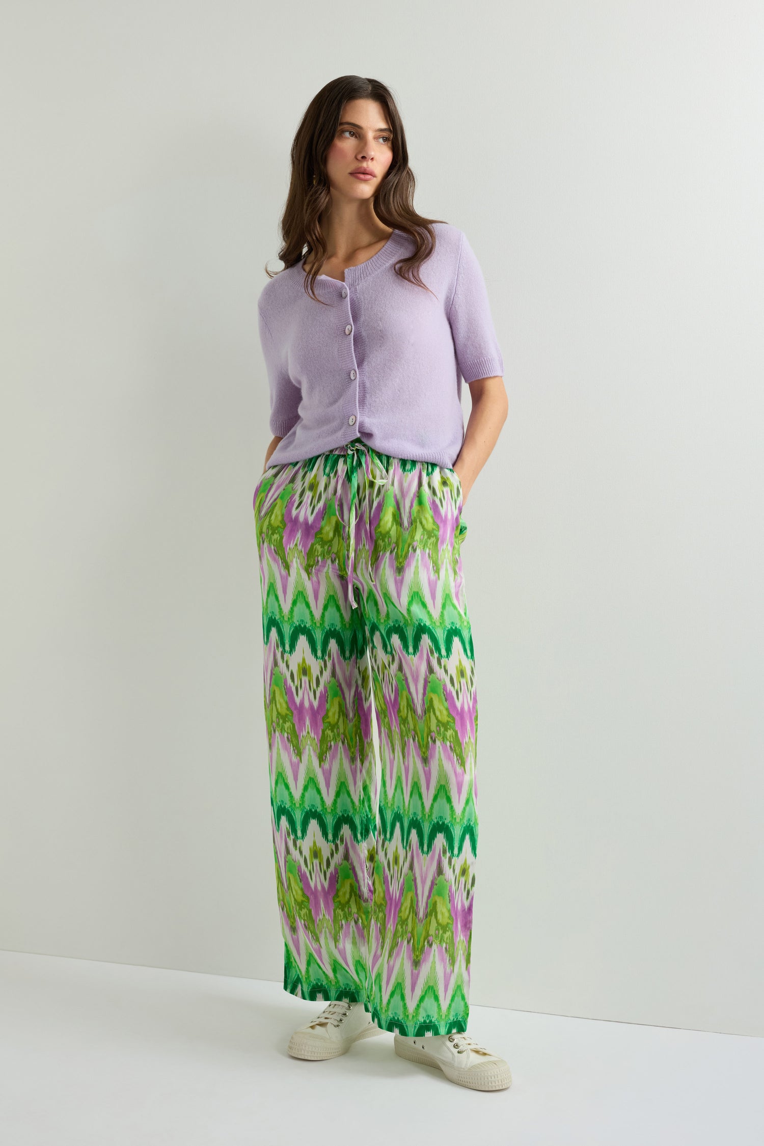 Short Sleeve Cashmere Cardi
