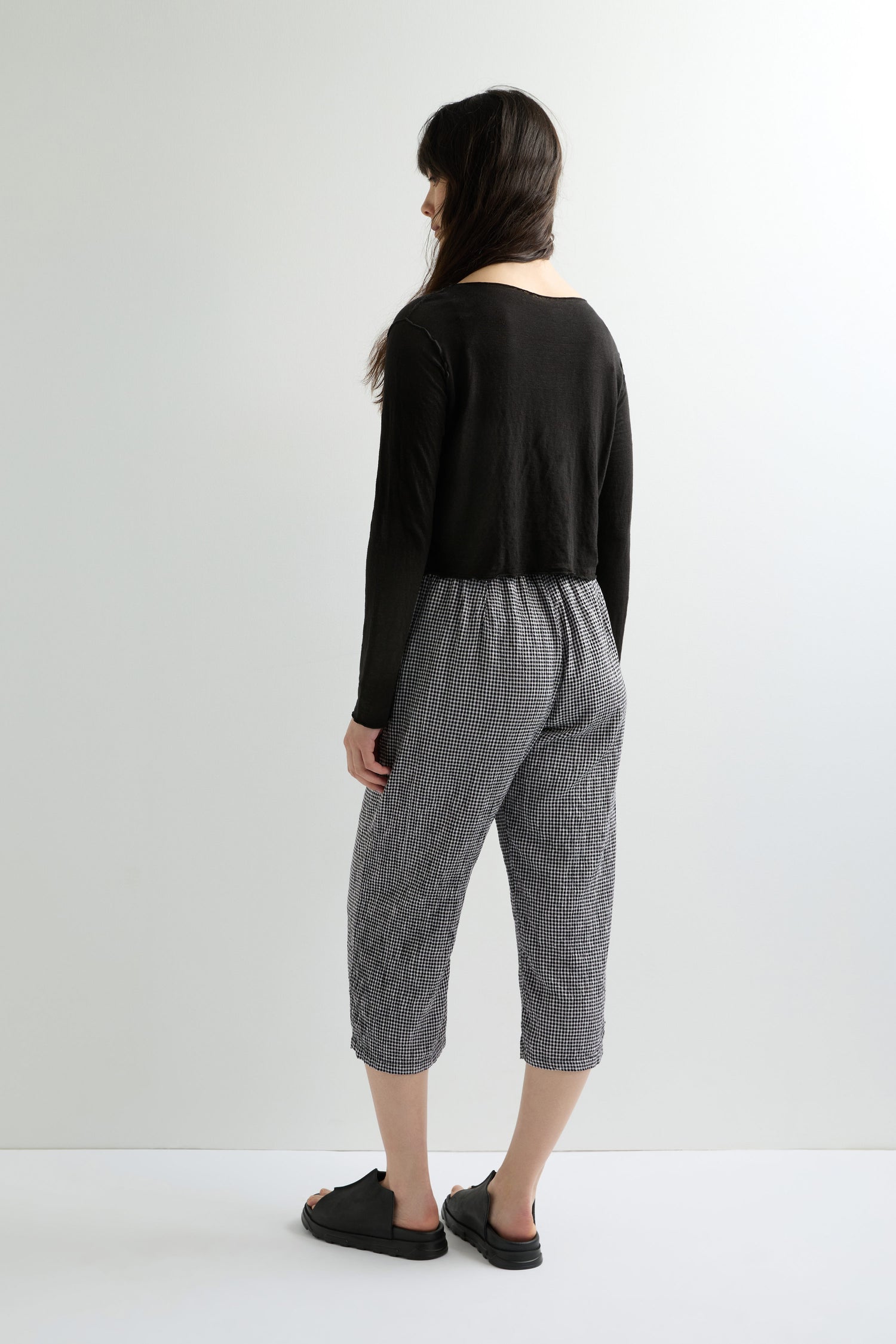 Short Linen Cardi
