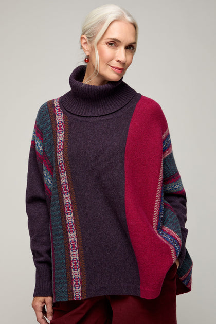 Bramble Montrose Cowl Neck Sweater
