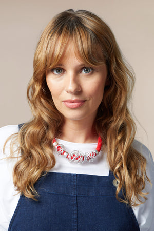 Triple Squiggle Necklace