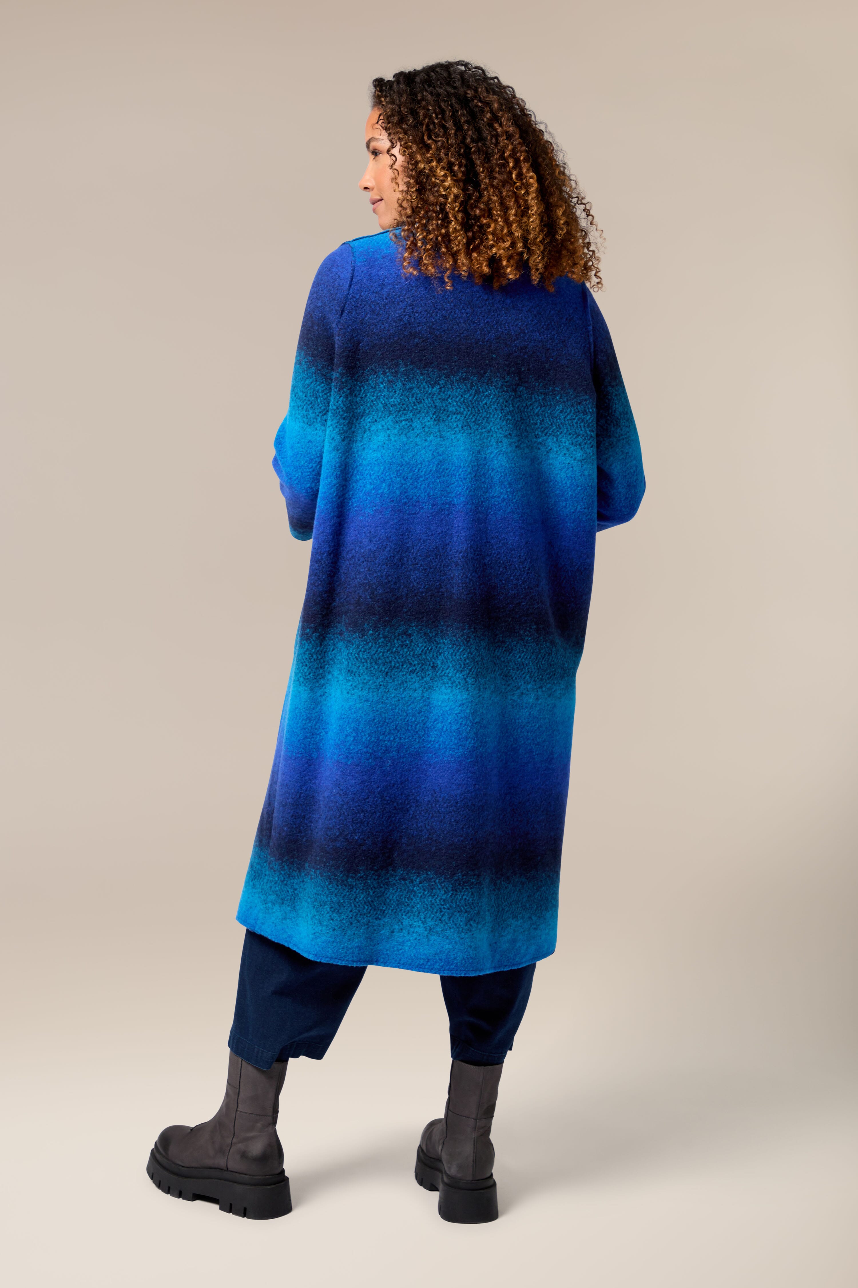 Ombre hotsell wool coat