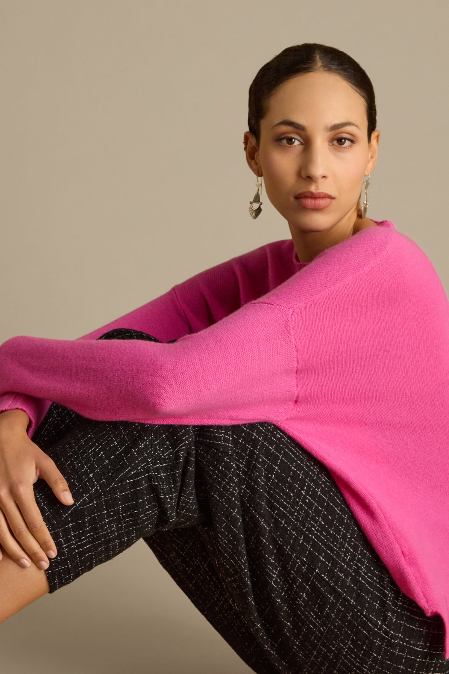 Merino Wool Crop Jumper