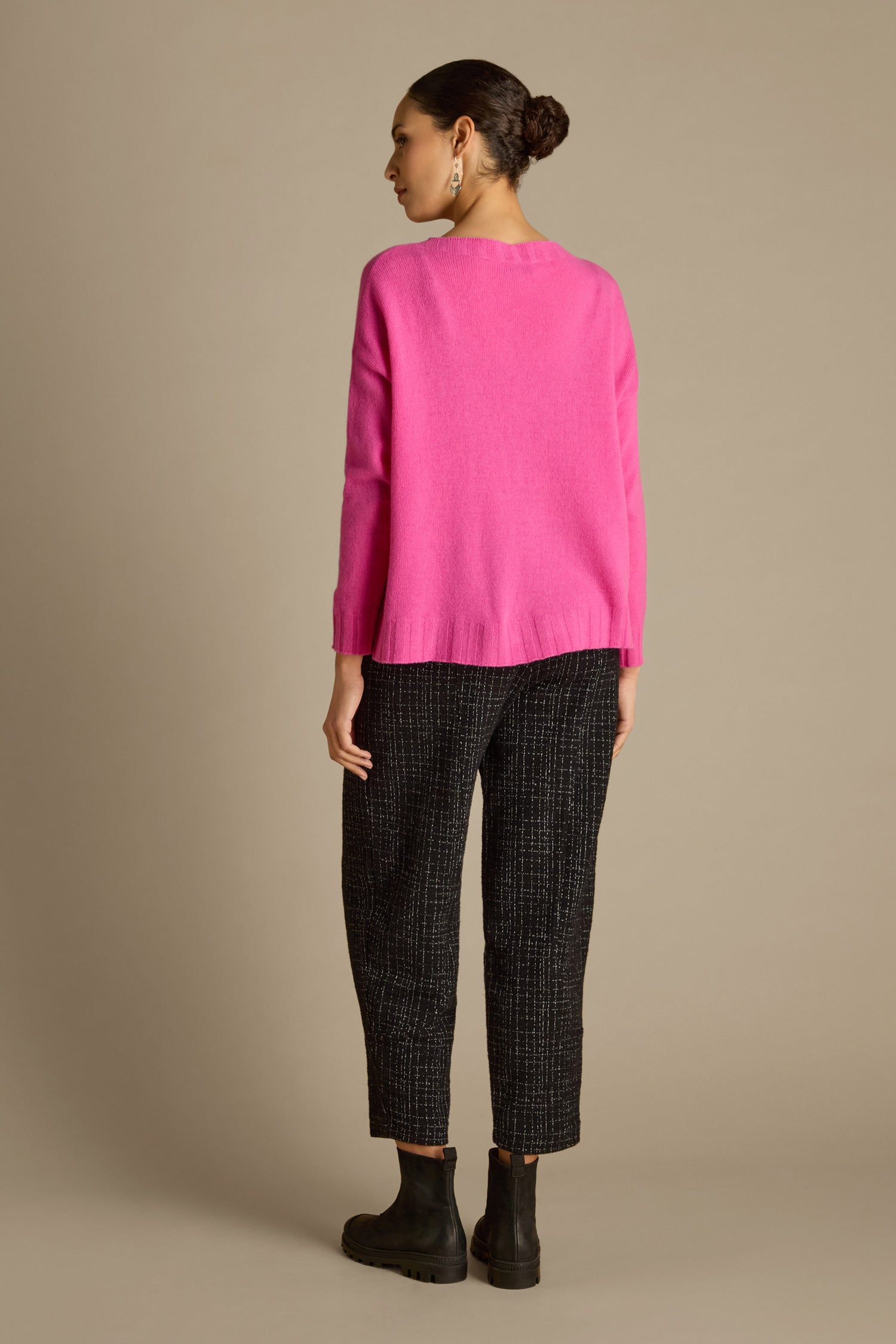 Merino Wool Crop Jumper