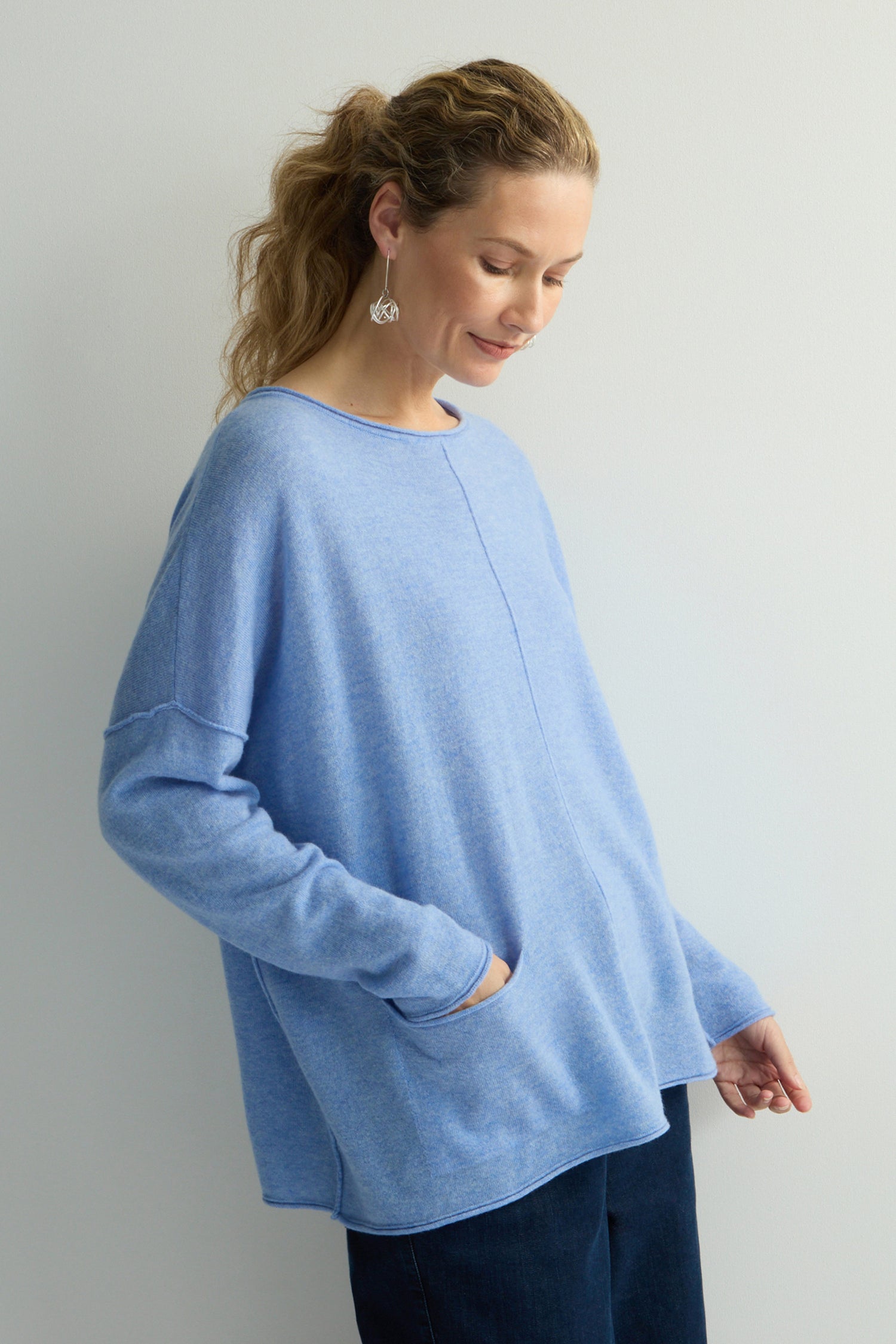 Fine Merino Pocket Jumper